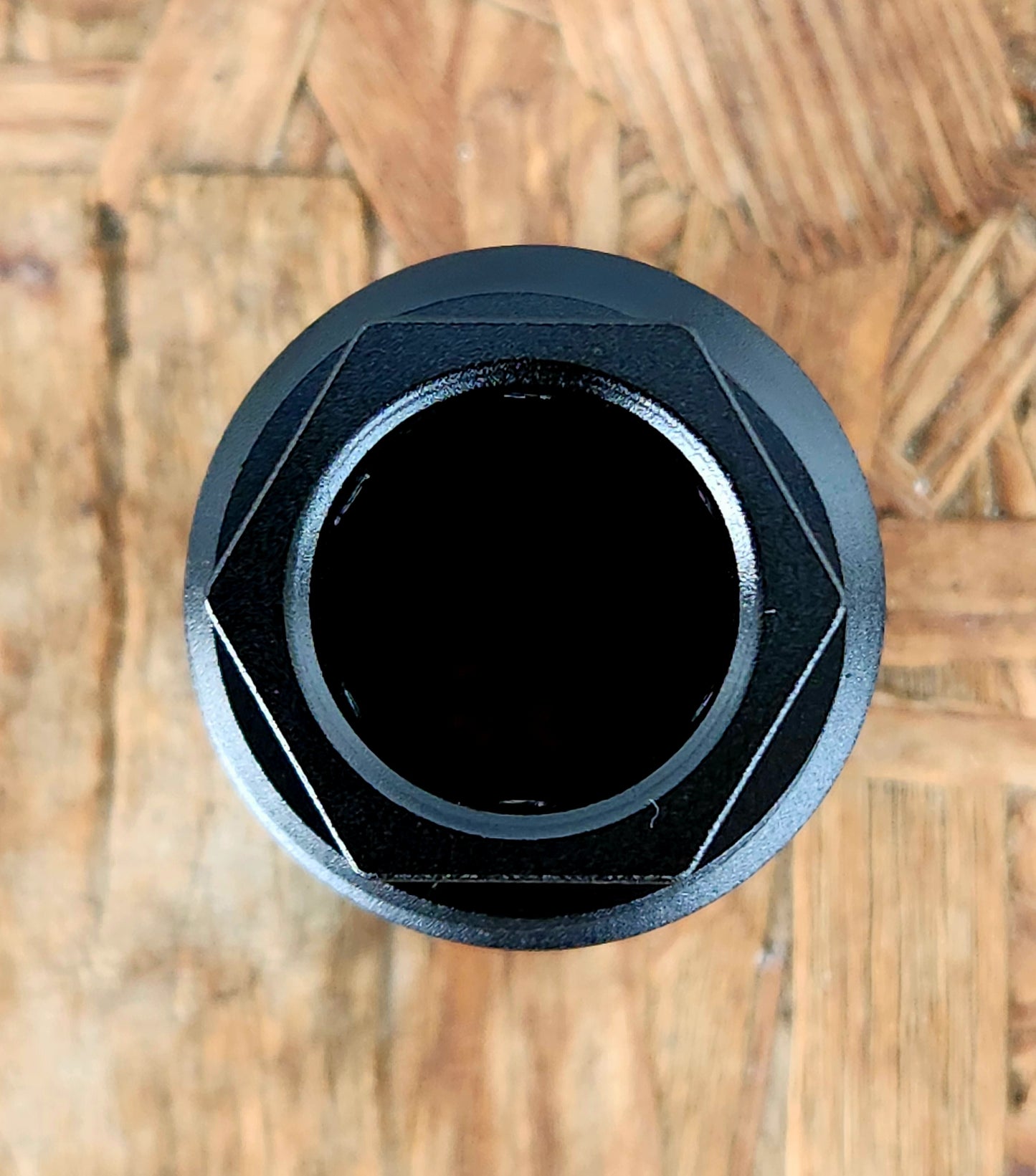 Black Anodized Aluminum Barrel Nut