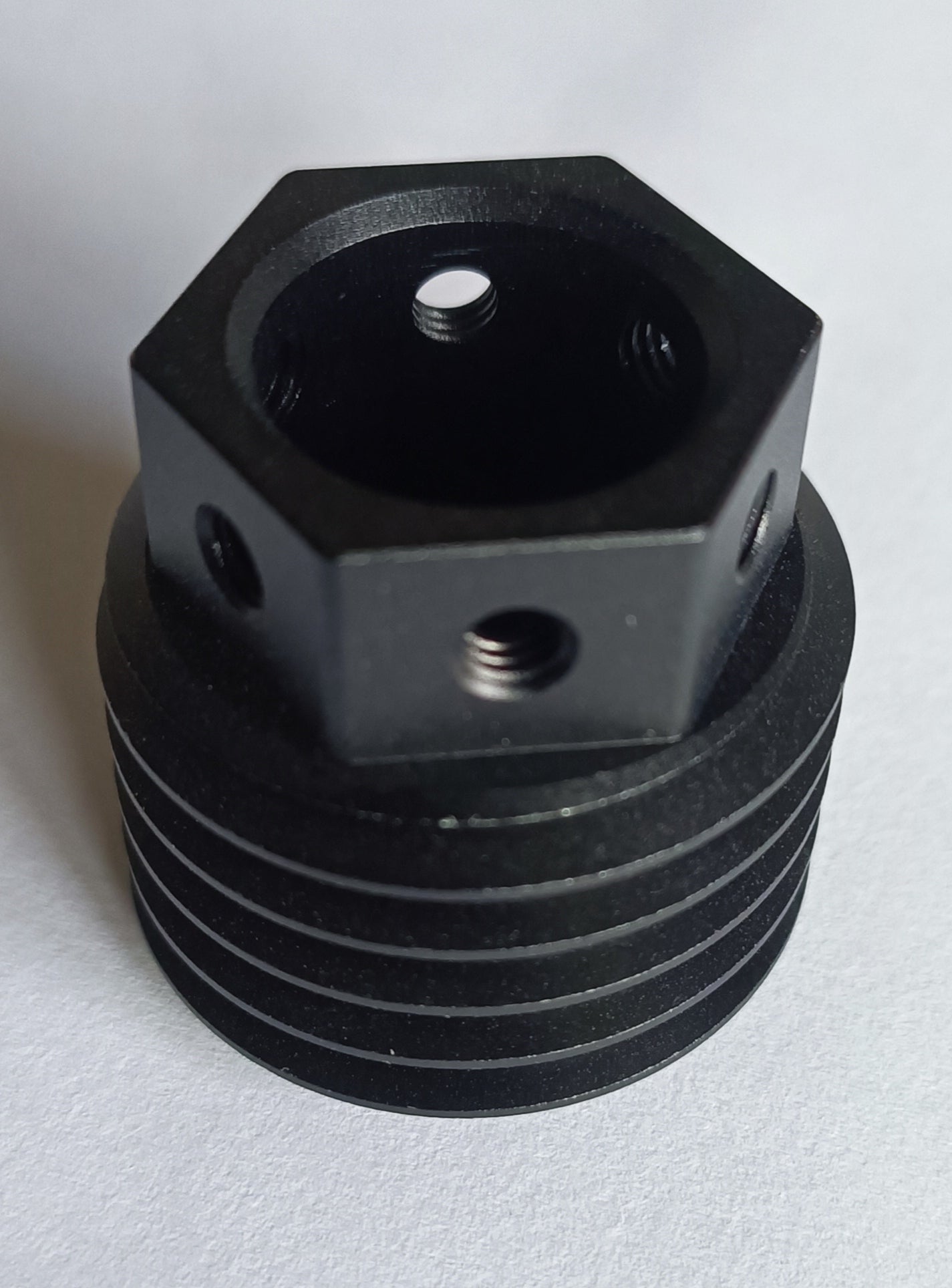 Black Anodized Aluminum Barrel Nut