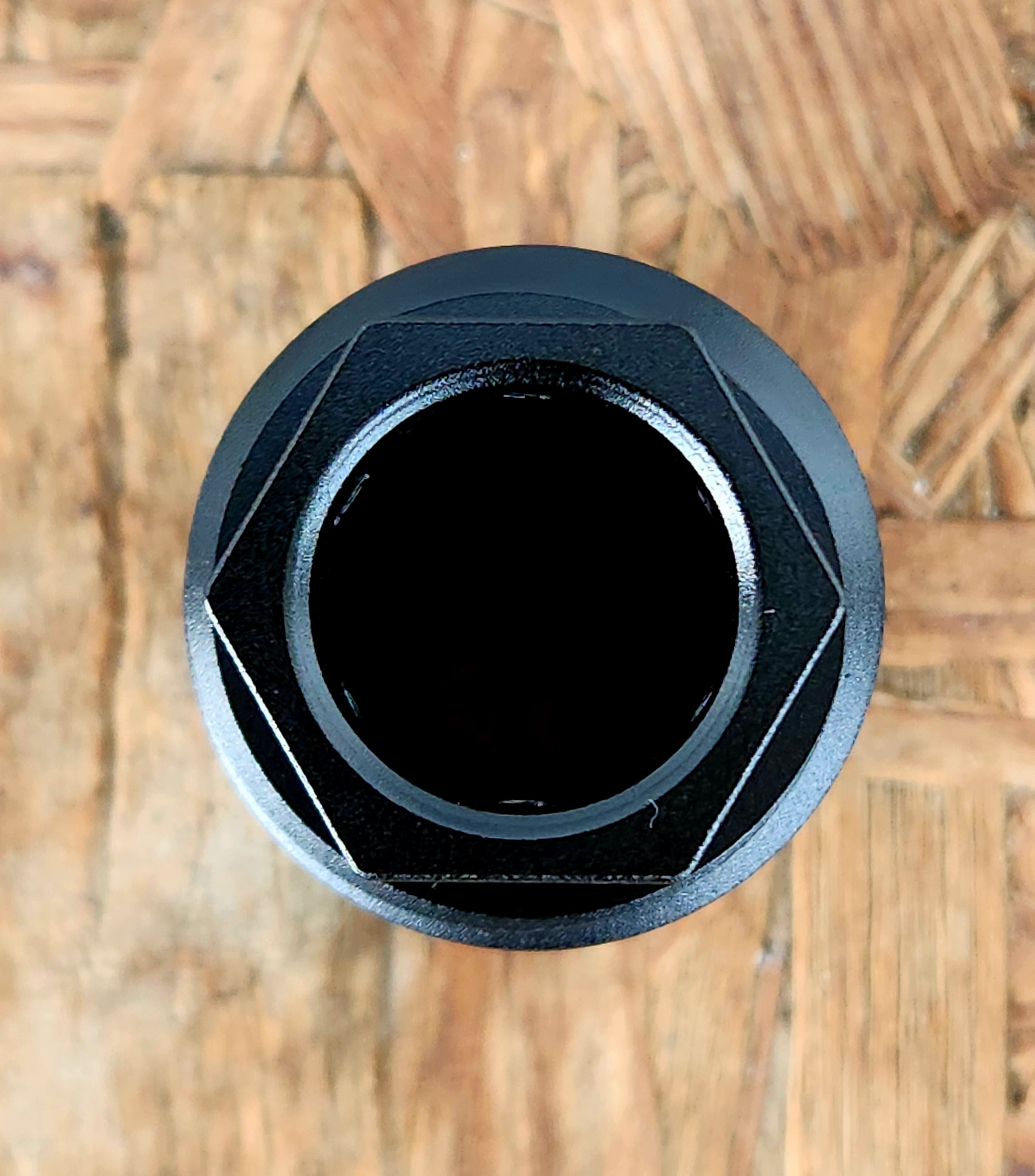 Black Anodized Aluminum Barrel Nut