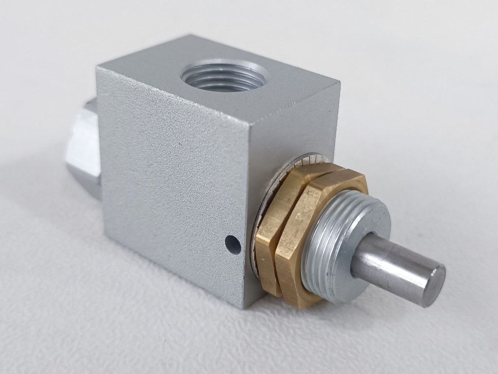 High flow 1/8" Normally Open 3 way Valve