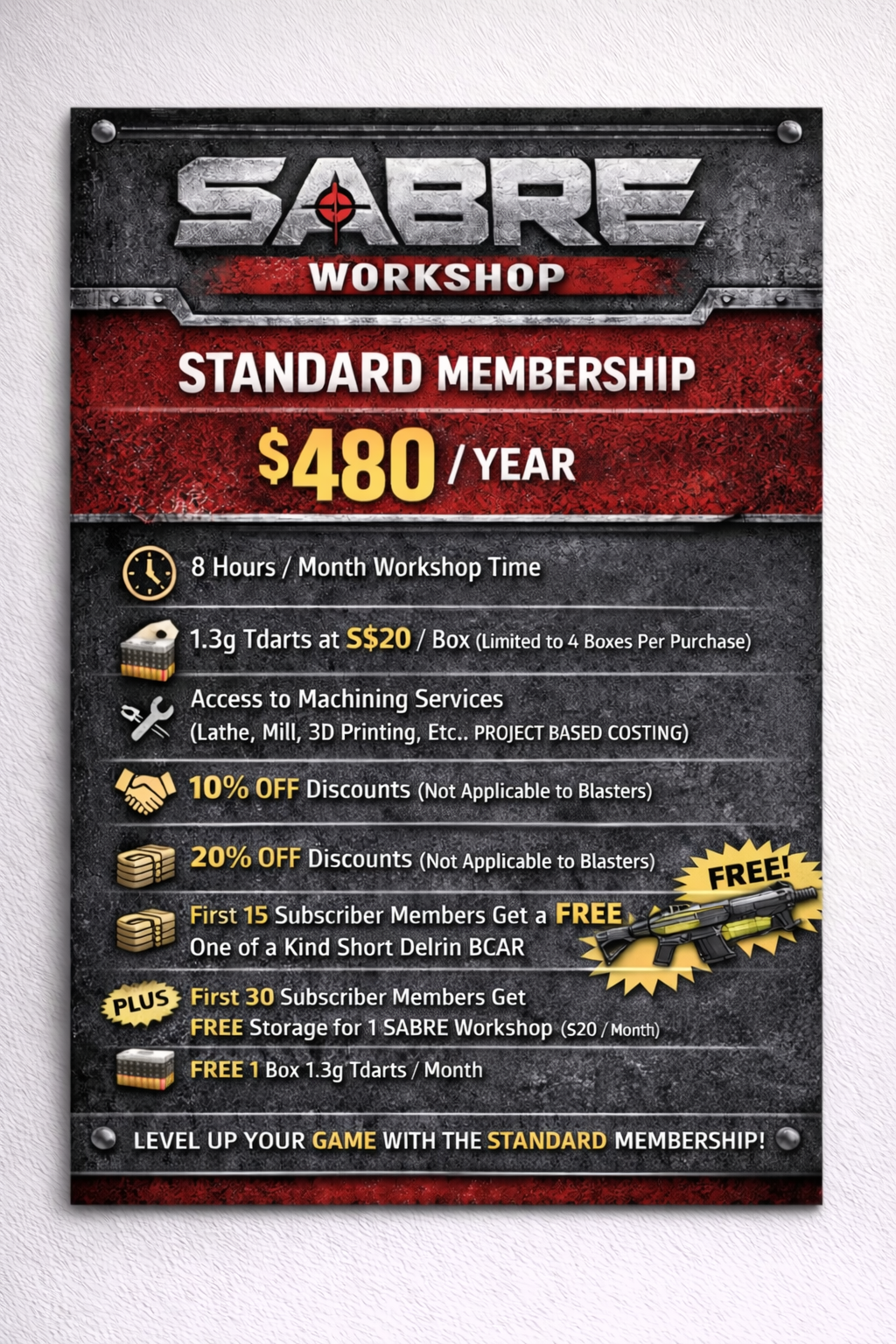 SABRE Membership Subscription (ANNUALY)