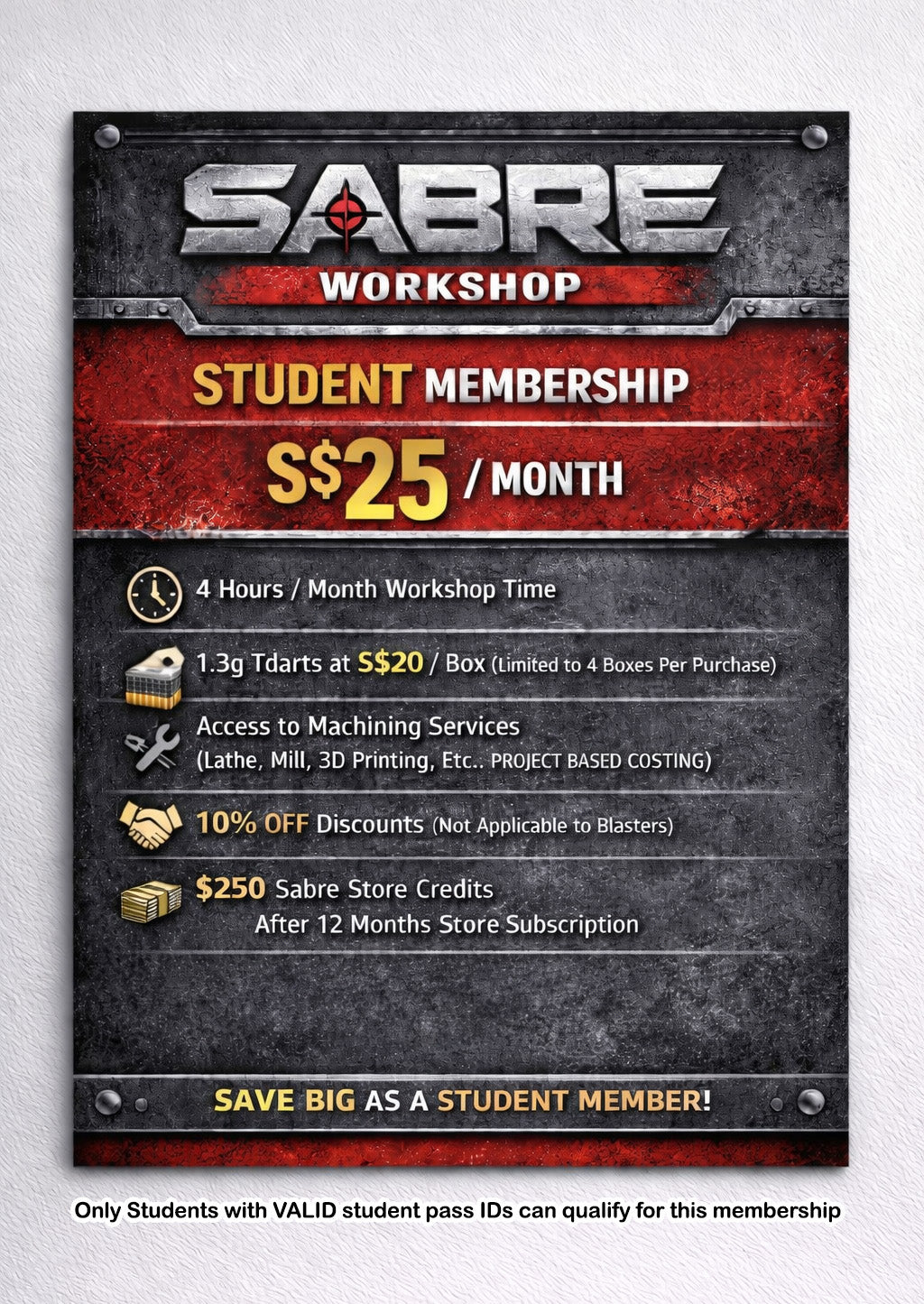 SABRE Membership Subscription (MONTHLY)