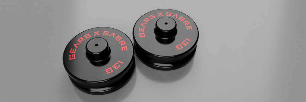 SABRE x GEARS Flywheels (13g) pair